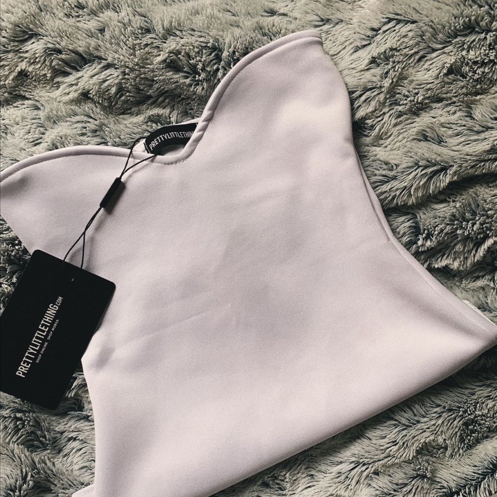 White Sweetheart Bodysuit